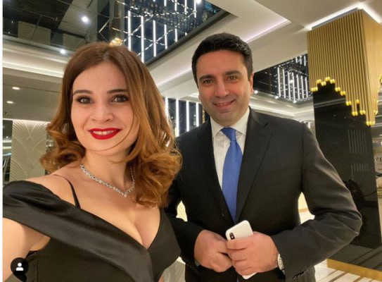 Erməni spiker boşandı, modellə sevgilidir