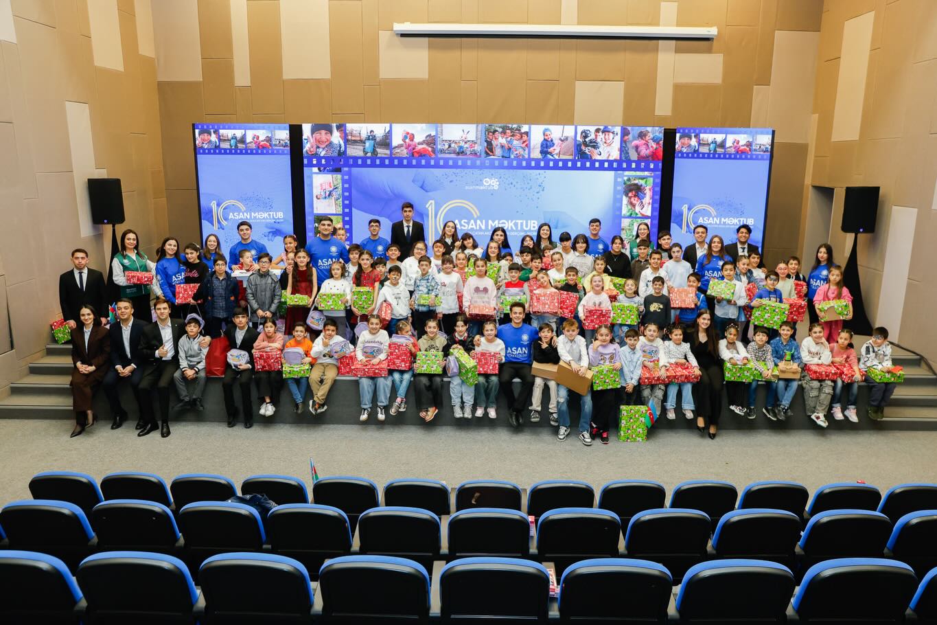 "Bank Respublika" “ASAN Məktub” proqramı çərçivəsində uşaqların arzularını gerçəkləşdirdi