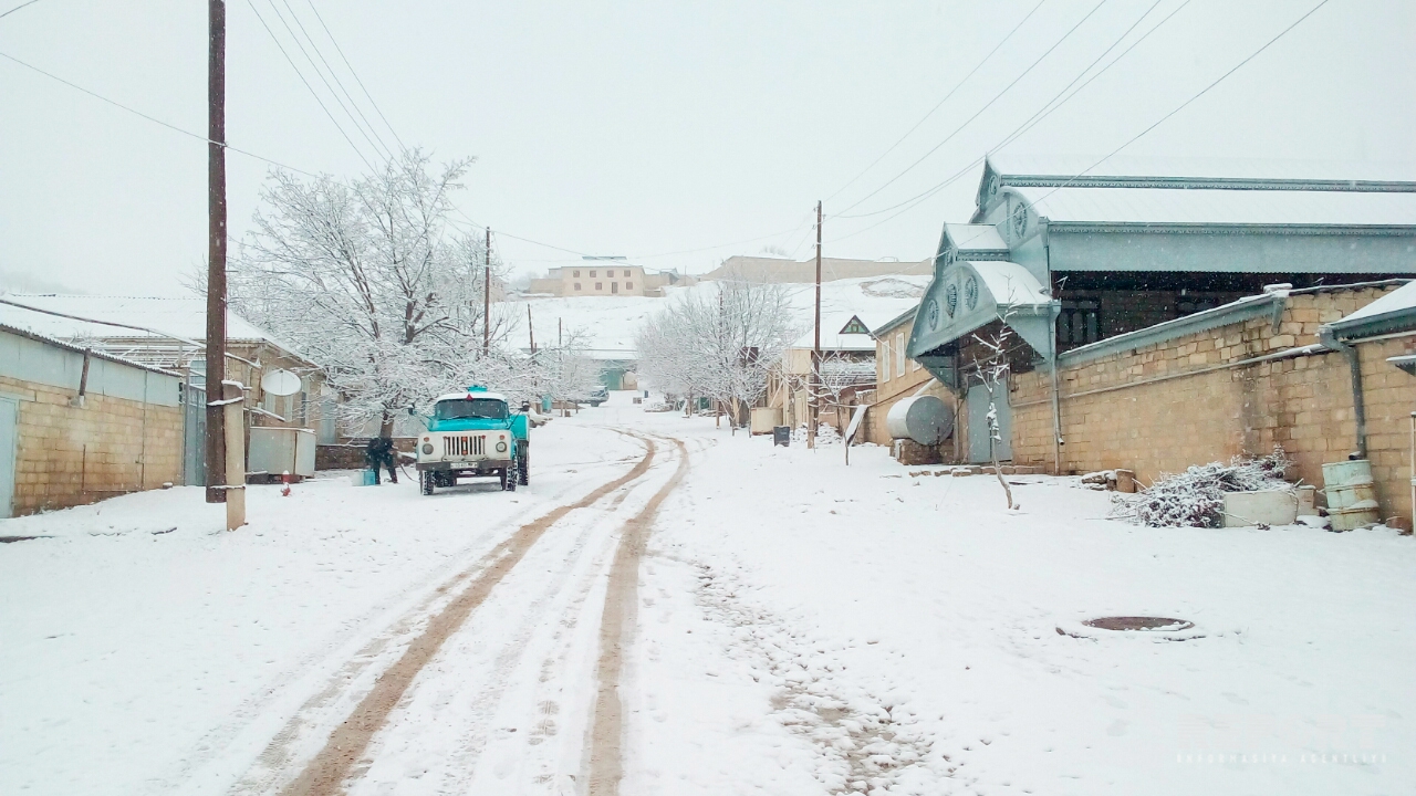 AAYDA: Qarlı və şaxtalı hava şəraiti ilə bağlı hər-hansı problem yoxdur