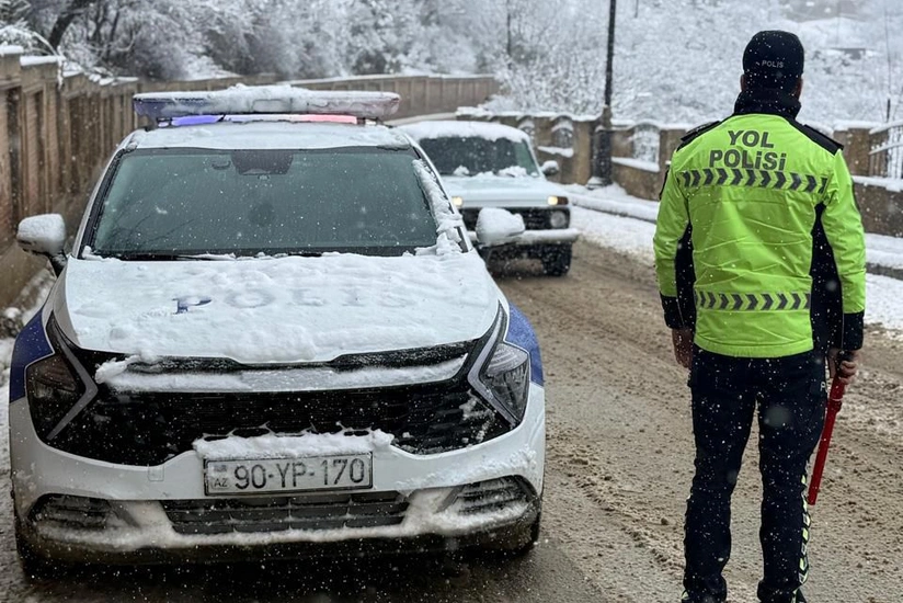 Qarlı hava ilə bağlı sürücülərə - MÜRACİƏT