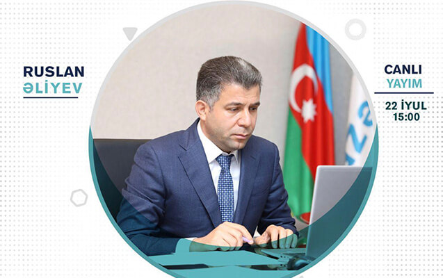 Ruslan Əliyev canlı yayımda müraciətləri dinləyəcək
