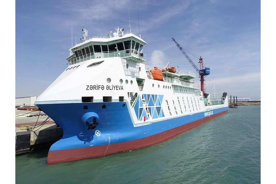 İndiyədək “Zərifə Əliyeva” gəmi-bərəsi ilə 18 minə yaxın yük avtomobili daşınıb