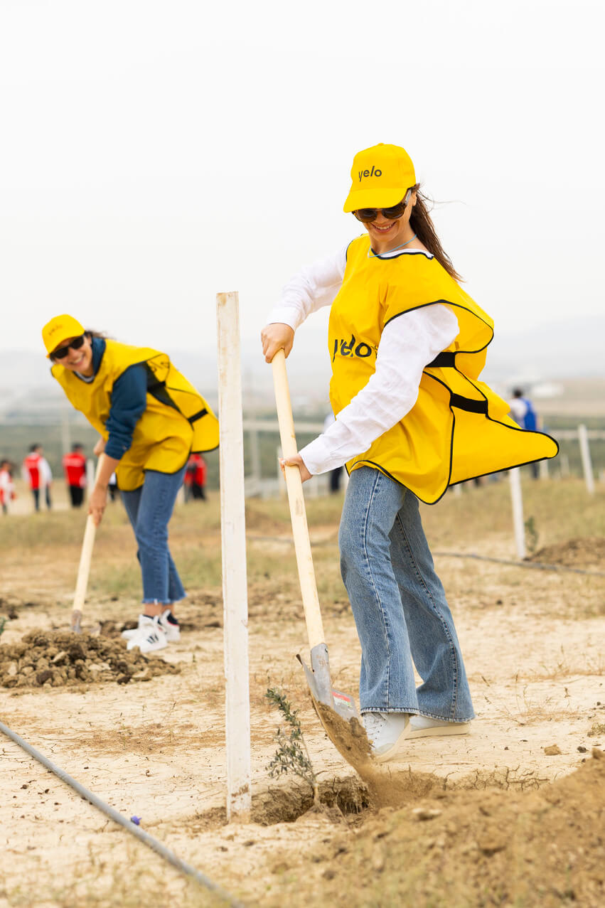 “Yelo Bank” ölkəmizin yaşıllaşdırılmasına öz töhfəsini verdi