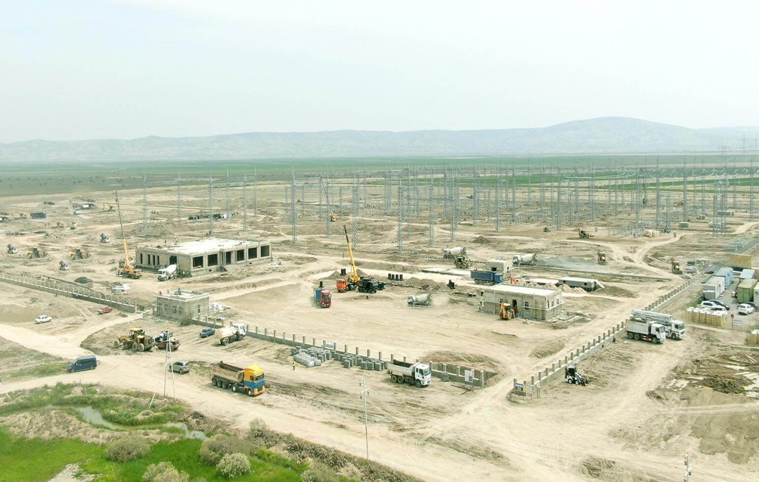 “AzərEnerji” ölkənin ən böyük yarımstansiyasını inşa edir – FOTO, VİDEO