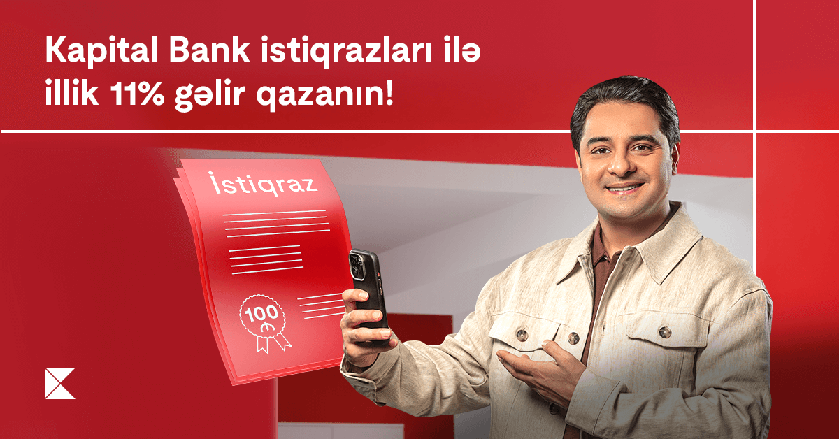“Kapital Bank”ın 30 000 000 manat həcmində istiqraznın abunə yazılışı başladı