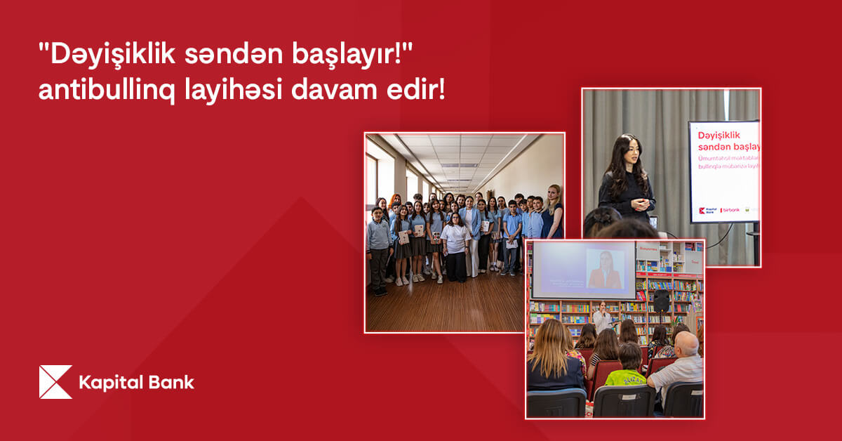 18 nömrəli tam orta məktəbdə bullinqə qarşı maarifləndirmə sessiyaları keçirildi