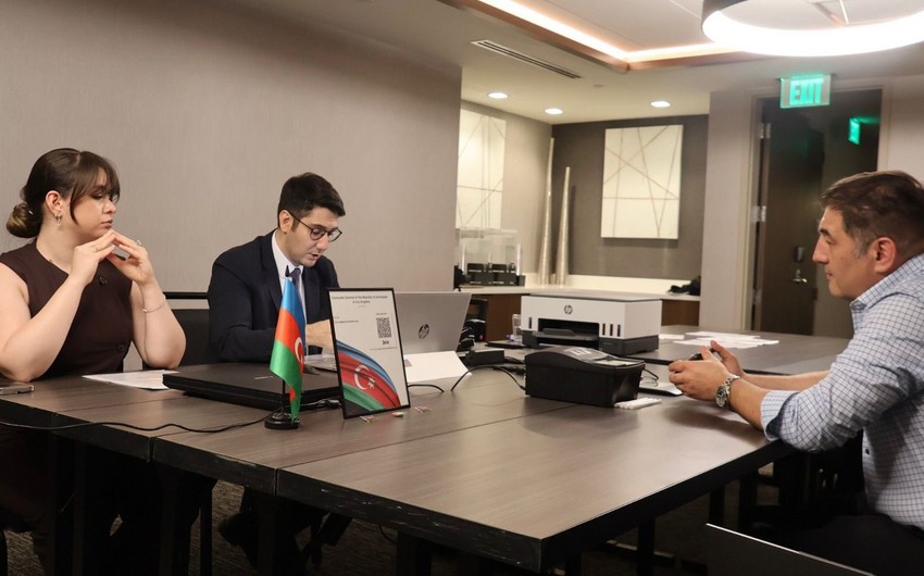 ABŞ-nin Denver şəhərində azərbaycanlılara ilk dəfə səyyar konsulluq xidməti göstərilib