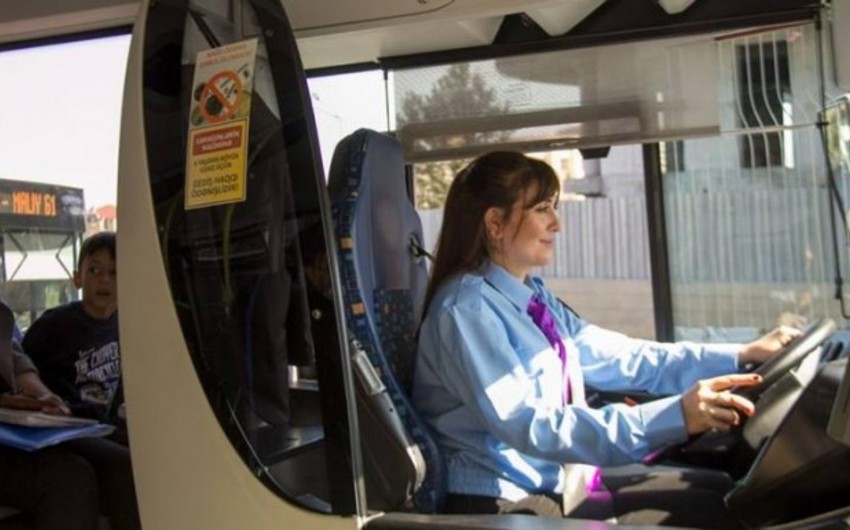 Bakıda avtobusları qadınlar idarə edəcək – Təlimlərə başlanıldı