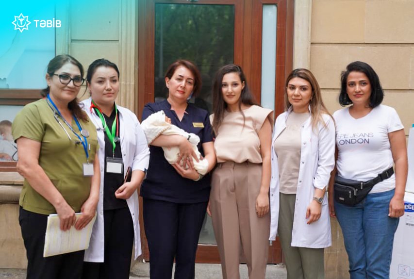 “20 Yanvar” stansiyasında doğulan körpə və anası xəstəxanadan evə buraxılıb