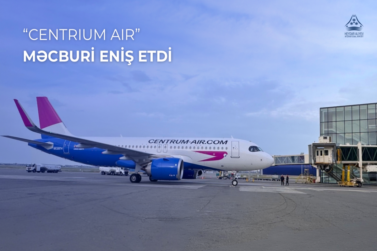 İstanbuldan Səmərqəndə uçan təyyarə Bakıda eniş etdi