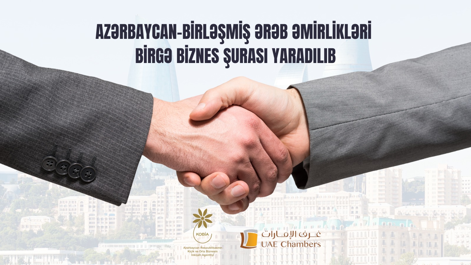 Azərbaycan və BƏƏ arasında Birgə Biznes Şurası yaradılıb