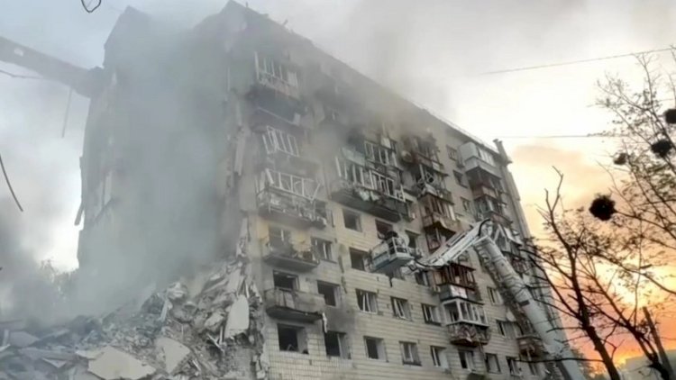 Rusiya ordusu Odessaya dronla zərbə endirib, 7 nəfər yaralanıb