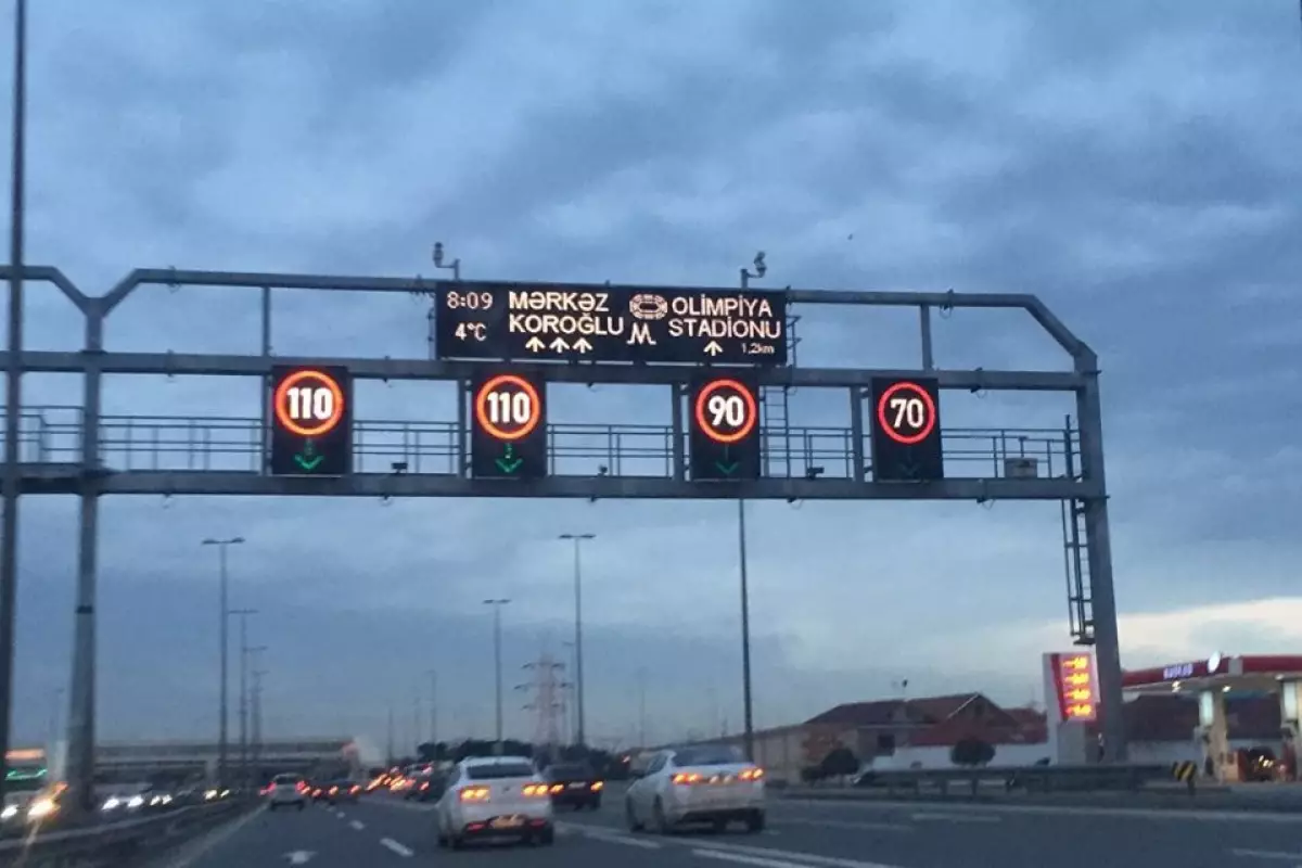 Zığ dairəsi-Hava Limanı yolunda sürət həddi endirilib