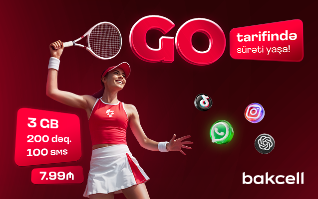 “Bakcell” bonuslarla zəngin yeni “GO” tariflərini təqdim edir