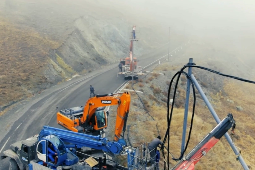 "Azərişıq" Kəlbəcərin elektrik şəbəkəsini yenidən qurur