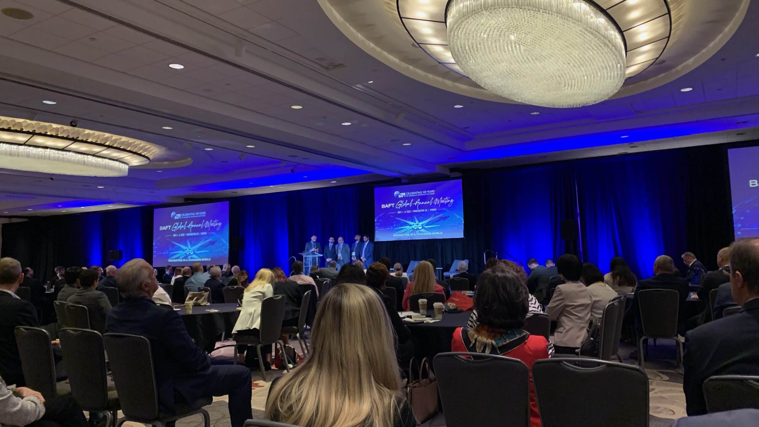 “Kapital Bank” BAFT-ın 100 illik yubileyinə həsr olunan Qlobal Toplantıda iştirak edib