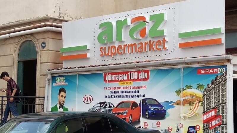 "Araz Supermarket" 2.5 milyon manat cərimələndi