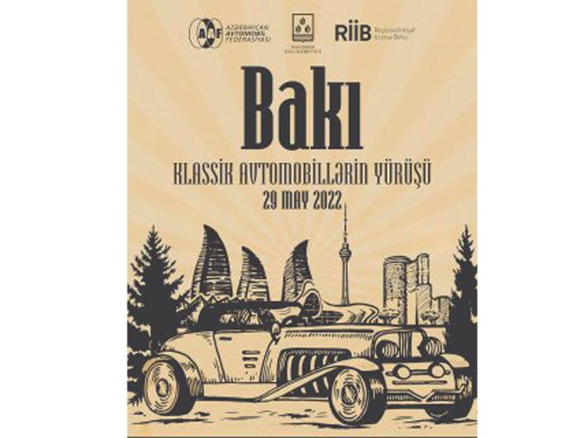 Sabah Bakıda klassik avtomobillərin yürüşü keçiriləcək