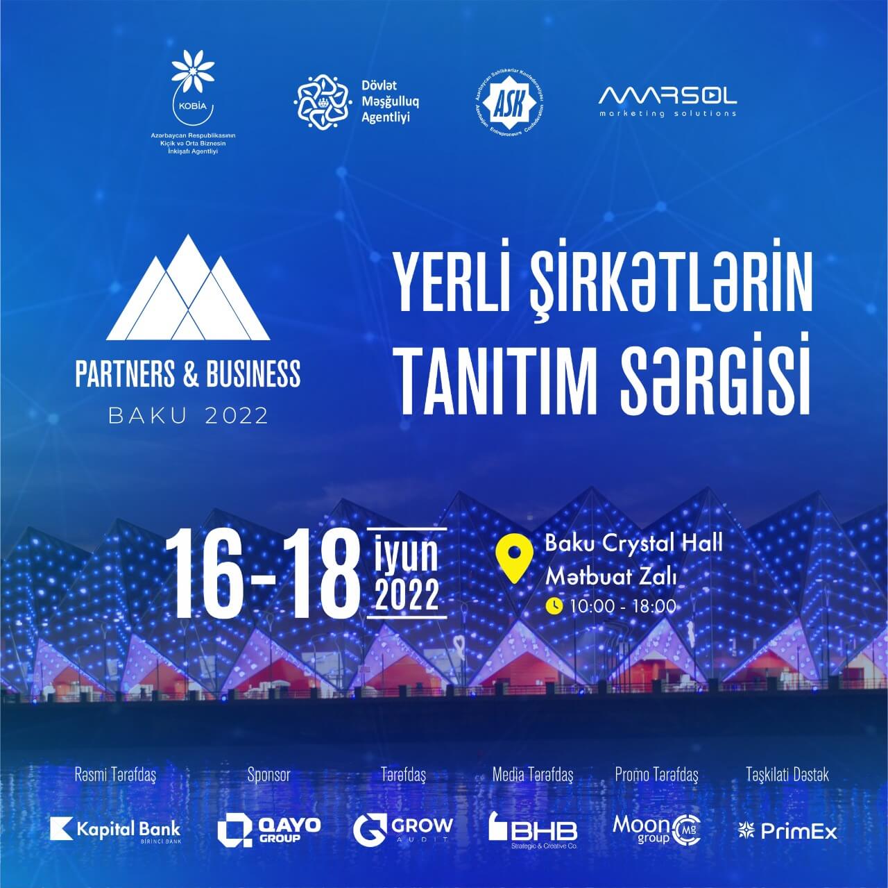 Bakıda "Partners & Business" sərgisi və konfransı keçiriləcək
