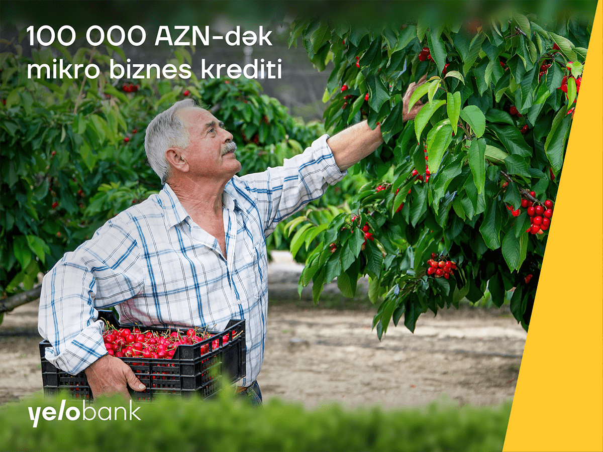 “Yelo Bank”dan 100 000 manatadək mikro biznes krediti