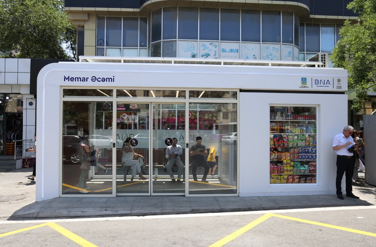 Bakıda 2 ildə 100 smart dayanacaq quraşdırılacaq