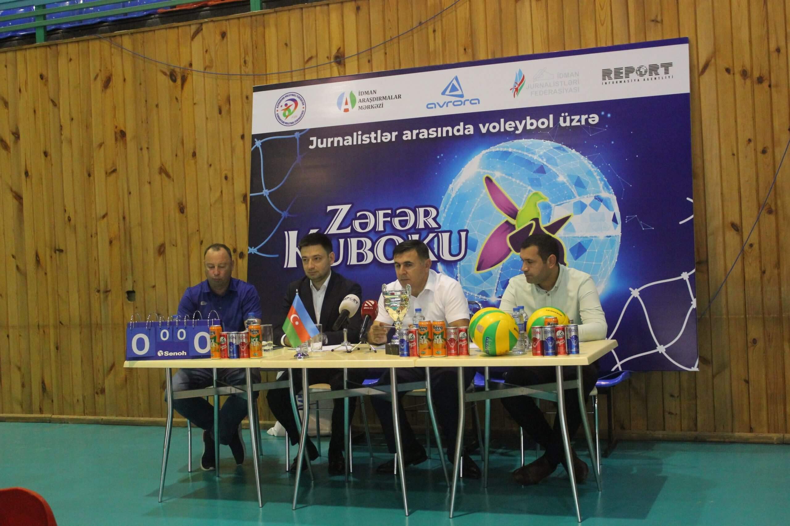 Voleybol üzrə Zəfər Kubokunun püşkü atıldı