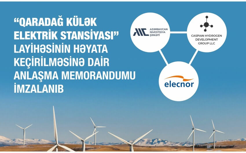 Qaradağda KES-in inşası ilə bağlı Anlaşma Memorandumu imzalanıb