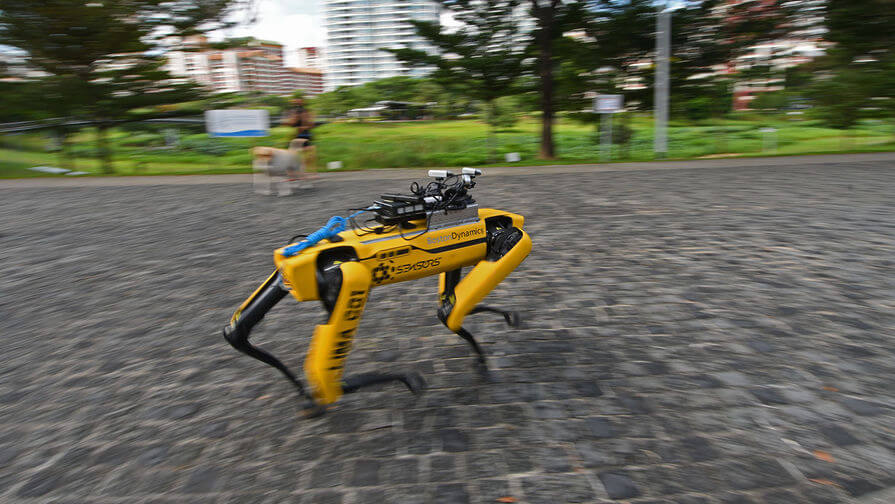 Polis küçələri robotlarla patrul çəkməyə başlayıb