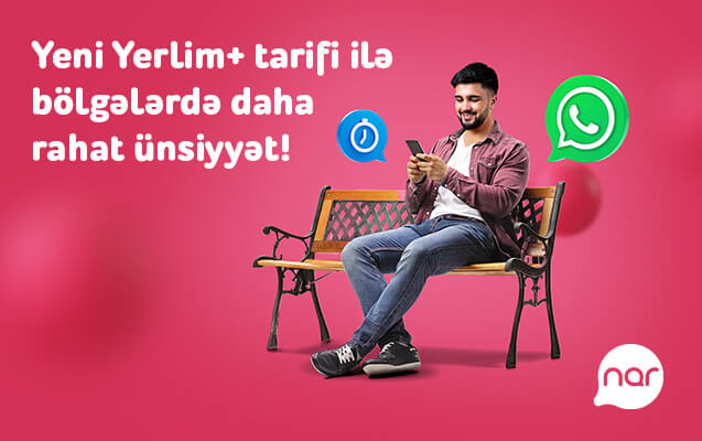 “Nar”dan  bölgələr üçün sərfəli tarif: “Yerlim+”