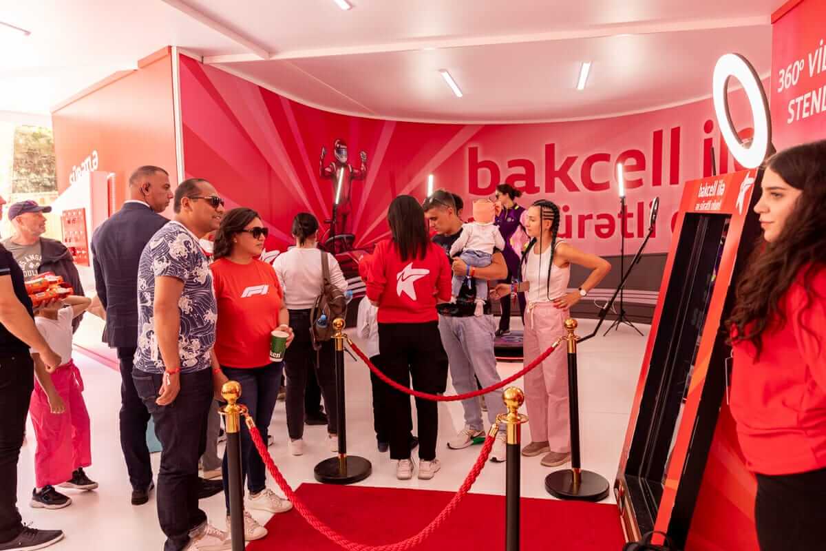 “Bakcell” "Formula 1"in  ən sürətli anlarını təqdim edir!