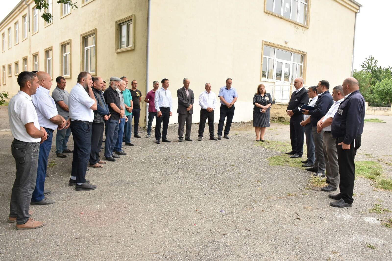 Xaçmazın Qımılqışlaq kəndinin abonent olmaq istəyən sakinləri “Açıq mikrofon”da