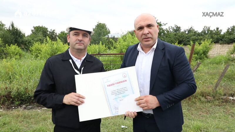 Xaçmaz və Qubada davam edən qazlaşma işləri yoxlanıldı, bir qrup əməkdaş təltif olundu