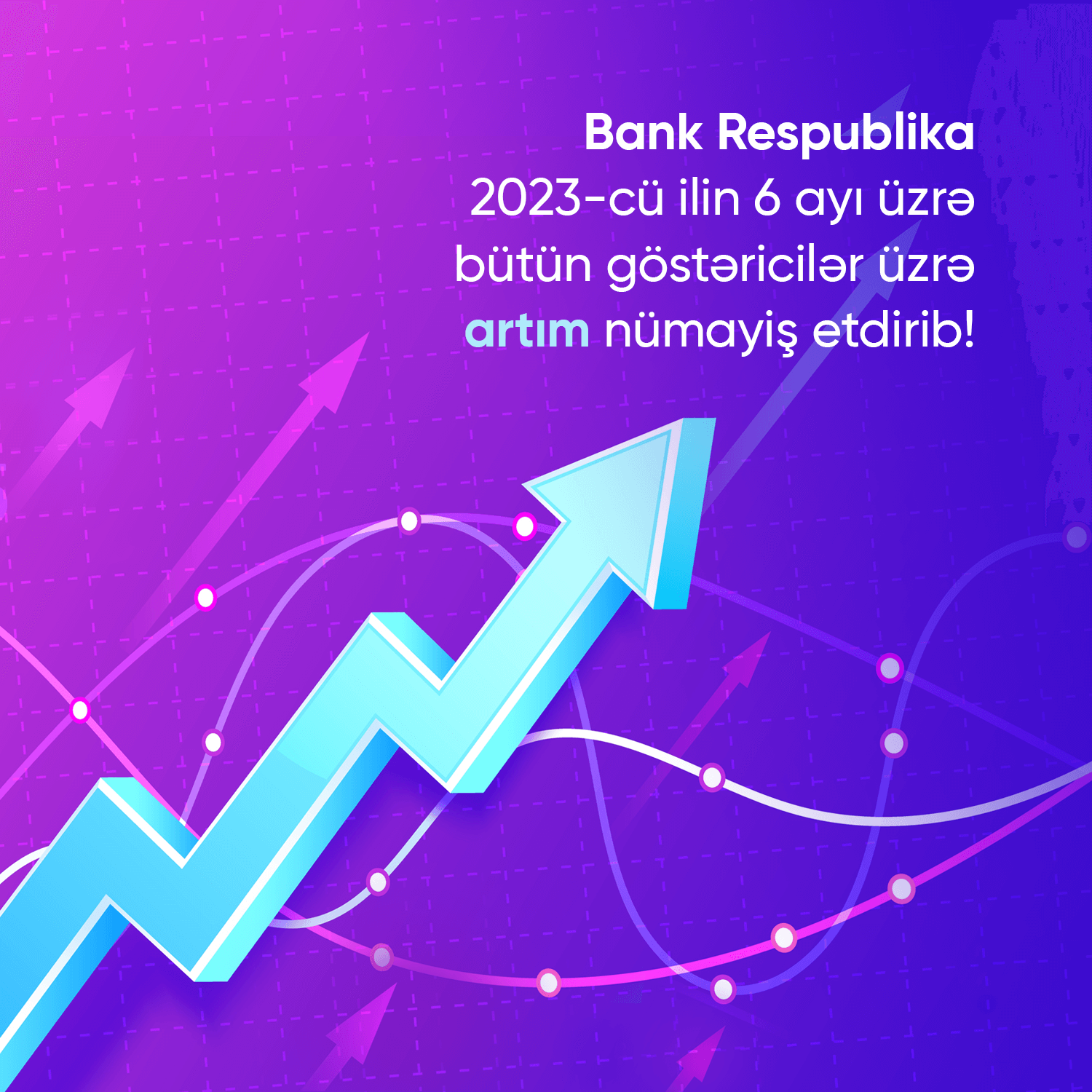 "Bank Respublika" bütün maliyyə göstəriciləri üzrə artım nümayiş etdirib