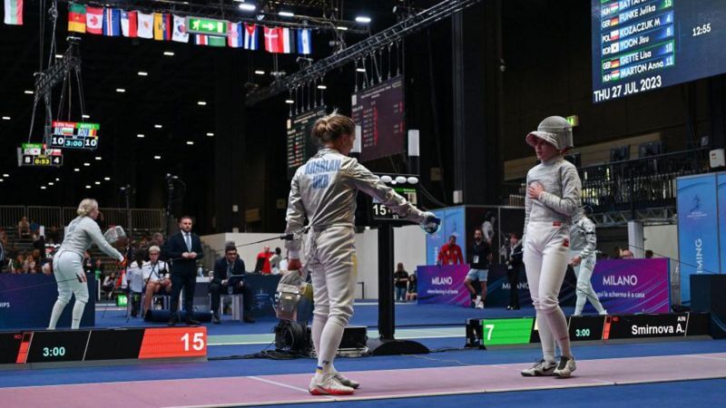 Ukraynalı idmançı rusiyalı rəqibinin əlini sıxmadığı üçün diskvalifikasiya edilib