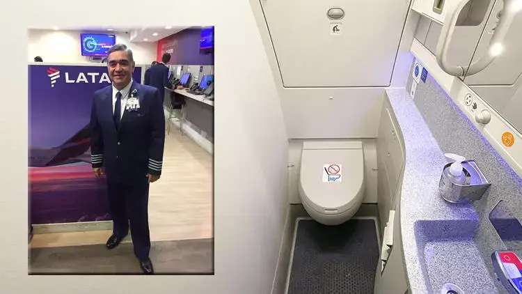 Havada qorxulu anlar! - Pilot tualetdə öldü