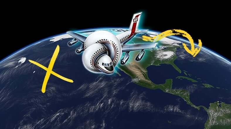 Niyə təyyarələr Sakit Okeanın üzərindən uçmur?