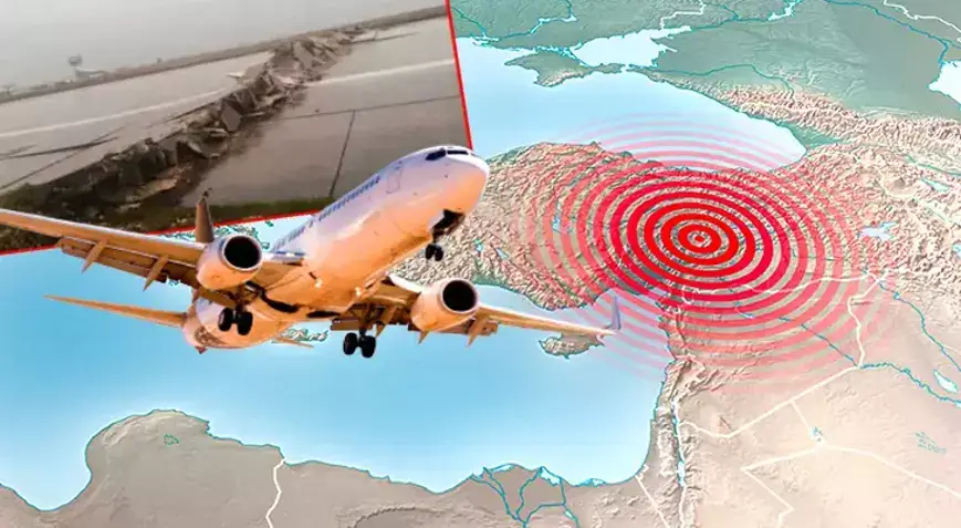 Zəlzələyə təyyarədə yaxalansaq nə baş verər?