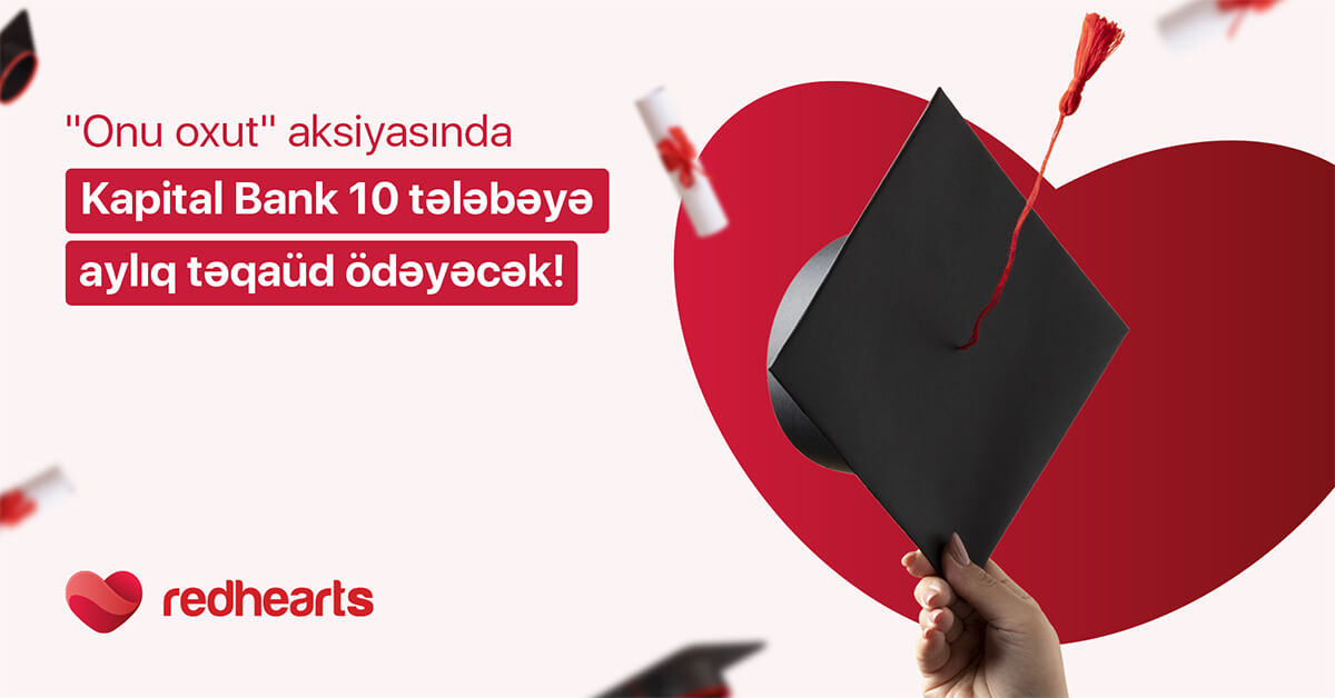 “Kapital Bank” 10 tələbəyə təhsil təqaüdü verdi