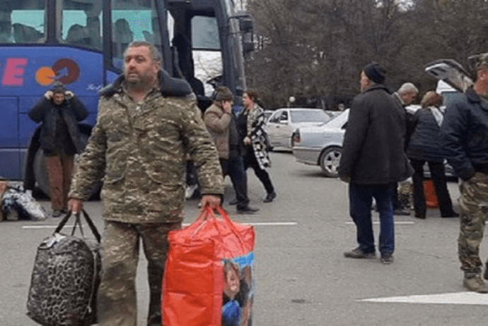 Qarabağı tərk edən ermənilərin sayı açıqlandı