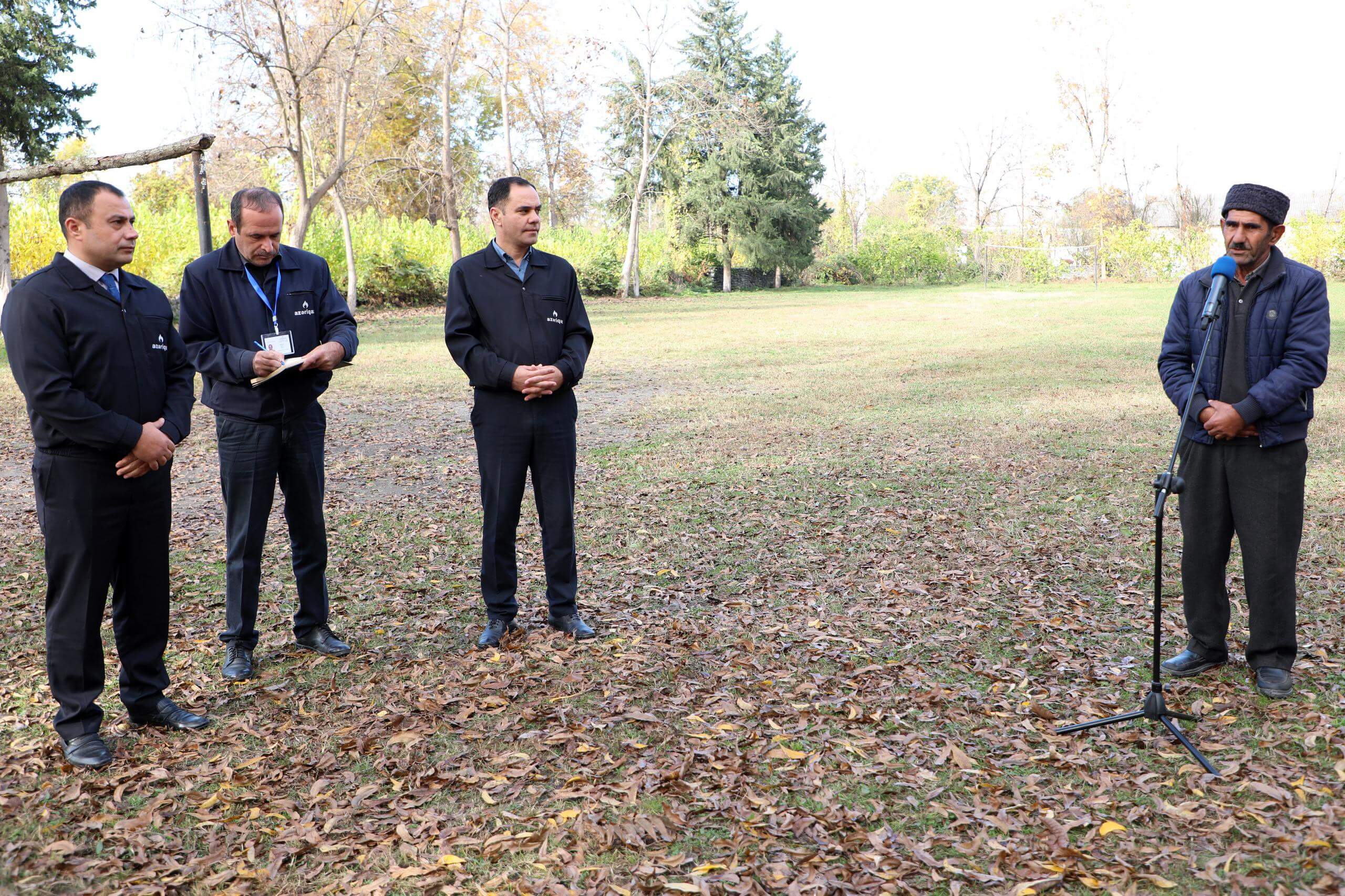 Zaqatalanın Fındıqlı kənd sakinlərinin qışı “mavi yanacaq”la daha da isinəcək