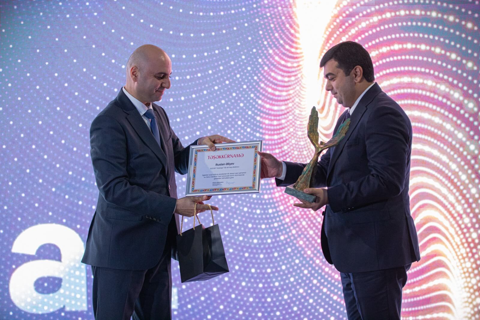 “Azəriqaz” İstehsalat Birliyi mükafatlananlar sırasında