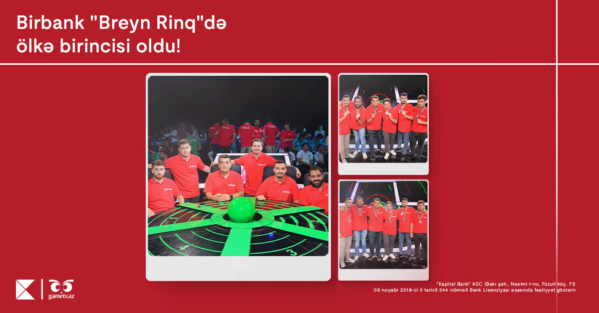 “Birbank” komandası Azərbaycan çempionu olub