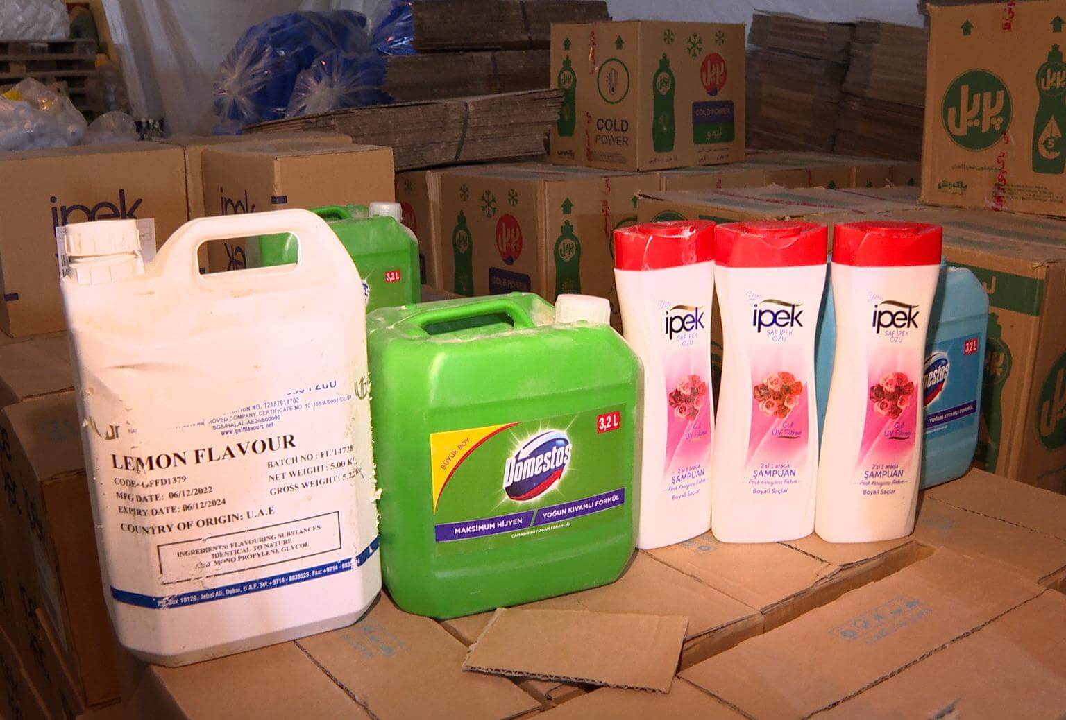 Saxta “Domestos”, “Head and Shoulders” “Fairy” “Perwol” istehsal edən sex aşkarlanıb